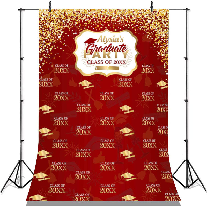 Lofaris Classic Graduation Party Prom Backdrop For Grads